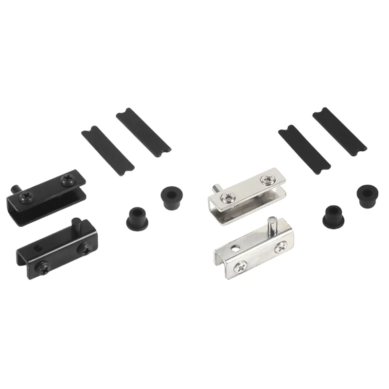 Concealed Cabinet Hinges Pivots Hardware Corrosion Resistant Hinges set for Door Drosphip