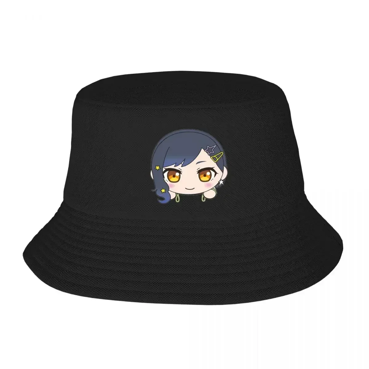 An Shiraishi Chibi Plushie Bucket Hats Panama For Kids Bob Hats Reversible Fisherman Hats For Summer Beach Fishing Unisex Caps