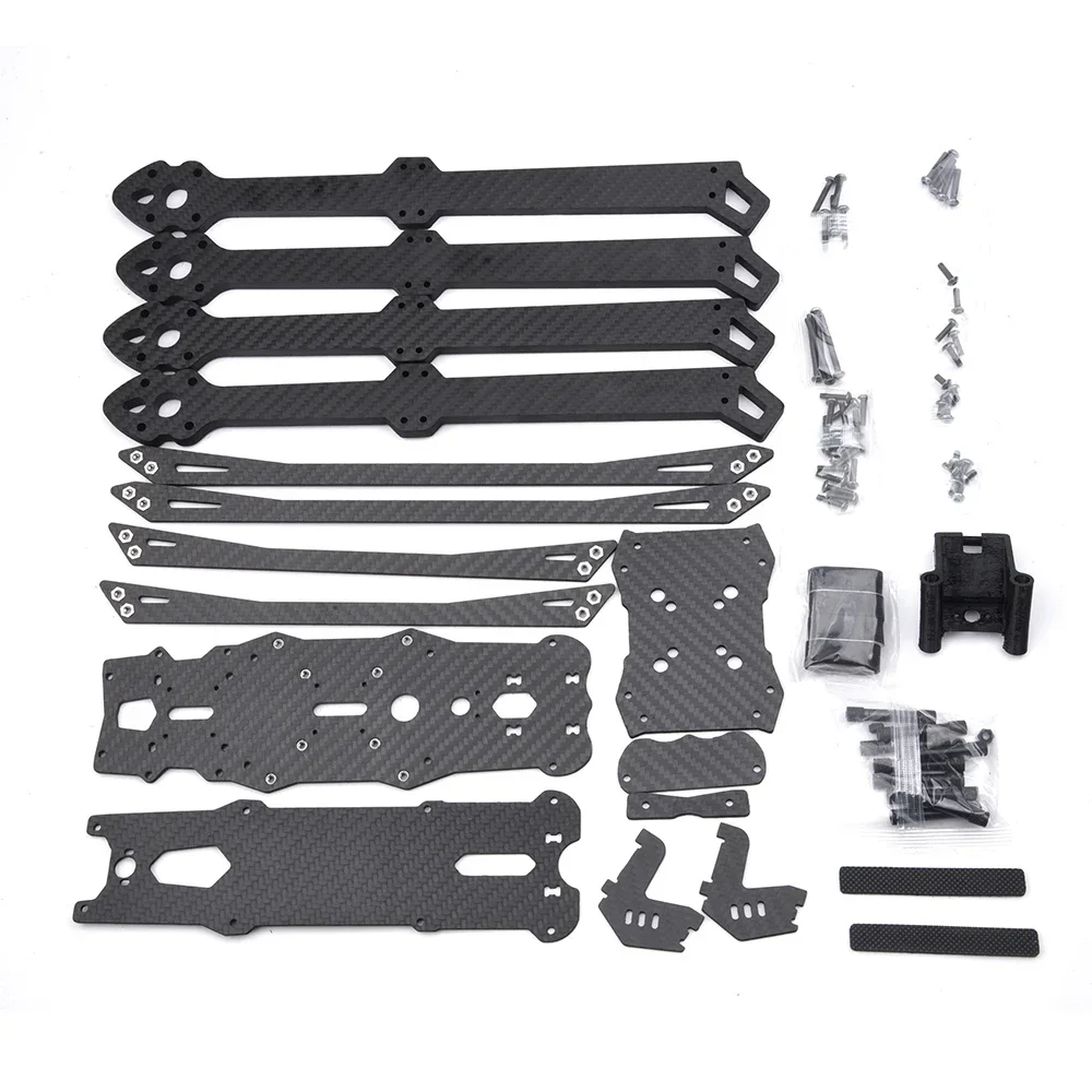 MARK4 V3 Kit de marco de Dron FPV de 13 pulgadas, cuadricóptero de estilo libre de largo alcance Clase X de fibra de carbono para DJI O3 HD 6S-8S Heavy Lift