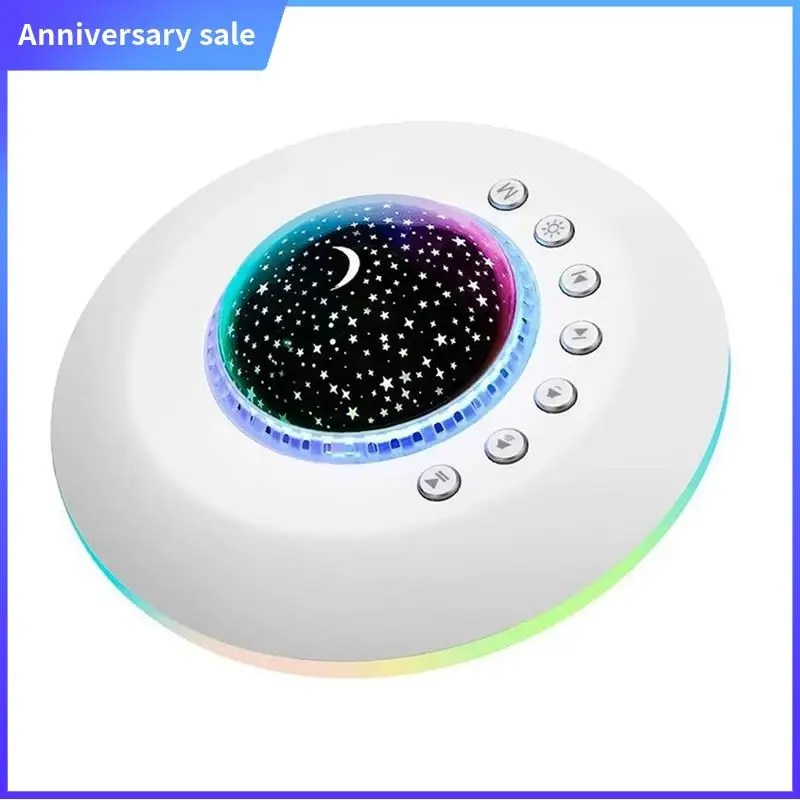 آلة الضوضاء البيضاء للأطفال، قابلة لإعادة الشحن عبر USB، آلة صوت إيقاف التشغيل، مهديء للنوم، مراقبة نوم الطفل، متينة