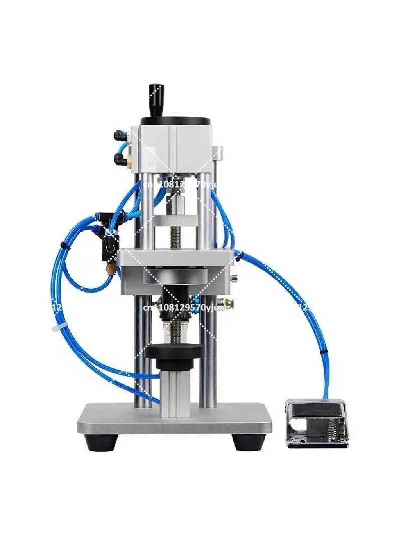 Perfume Crimper Capping Machine Pneumatic Sprayer Sealer Scent Packaging Equipment Bottle Capper