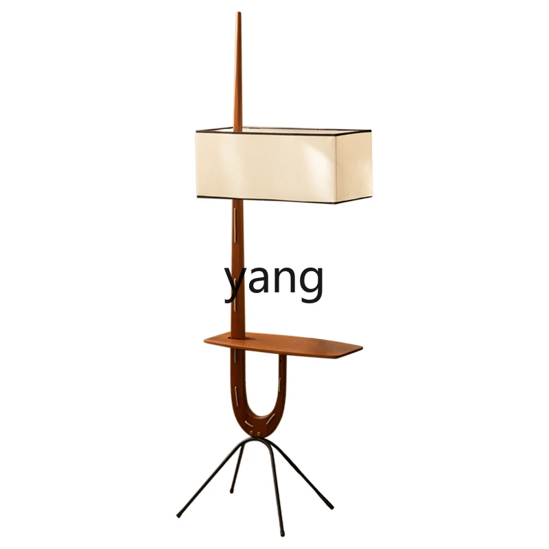 

CX Solid Wood Mid-Ancient Side Table Floor Ornaments Living Room Sofa Bedroom Bedside Storage Vertical