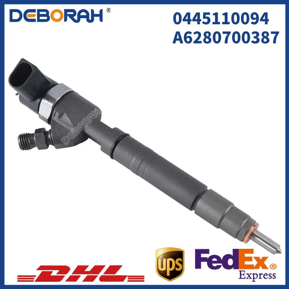 0445110094 A6280700387 Diesel Fuel Injector Assembly for Bosch Mercedes-Benz MB