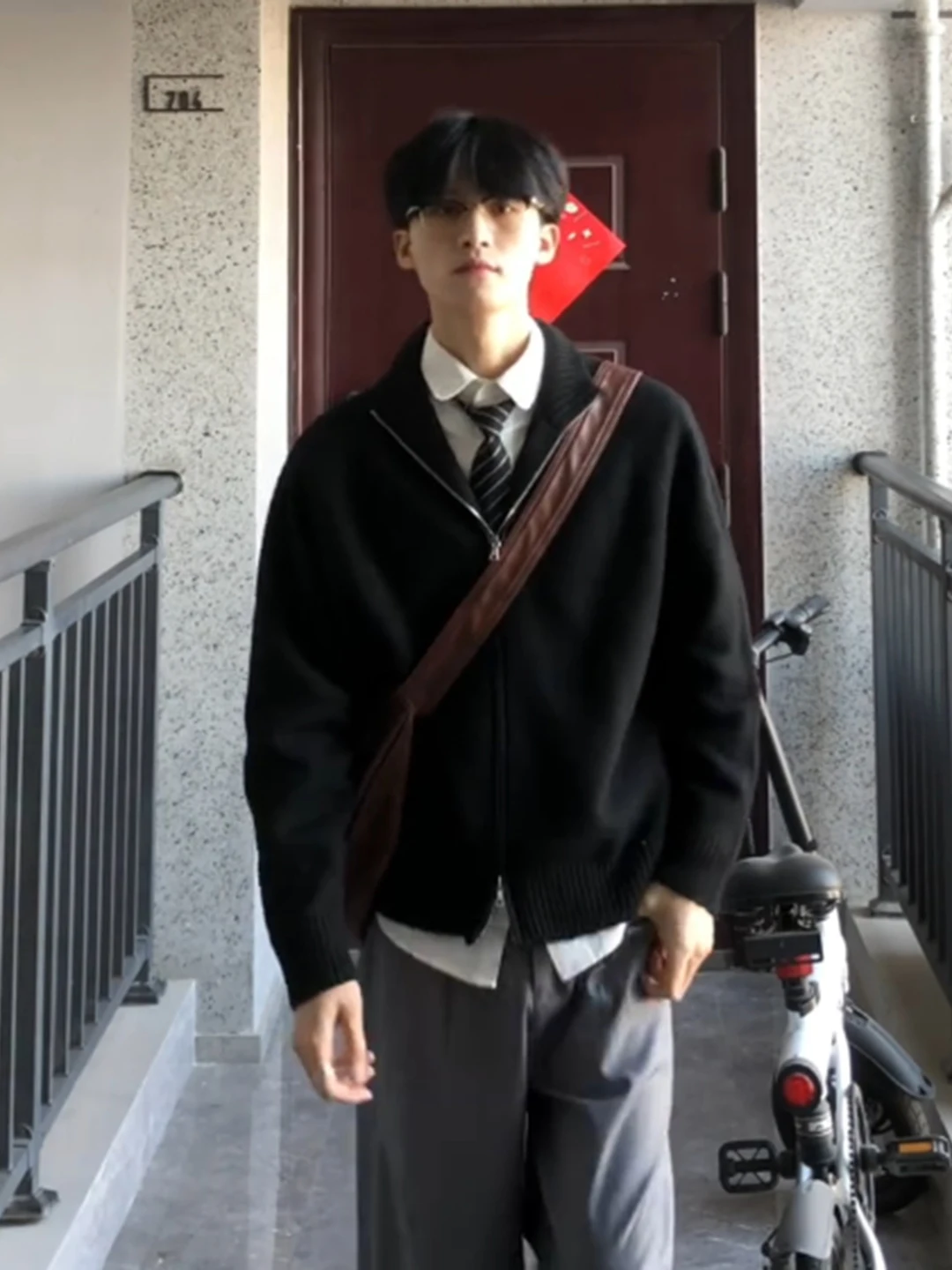 

Korean Sle Bla Open Cardigan Sweater Men's Autumn Winter Thiened Stand Collar Lazy Sle Knitted irt Soft Comfortable