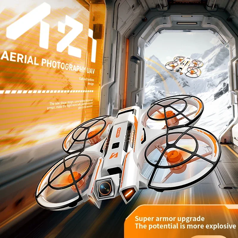 Für Xiaomi A21 Pro Drone Professional 8K HD Dual Kamera 5G WIFI Bürstenlosen Motor 360 °    Rolle Hindernisvermeidung Quadrocopter Spielzeug Neu