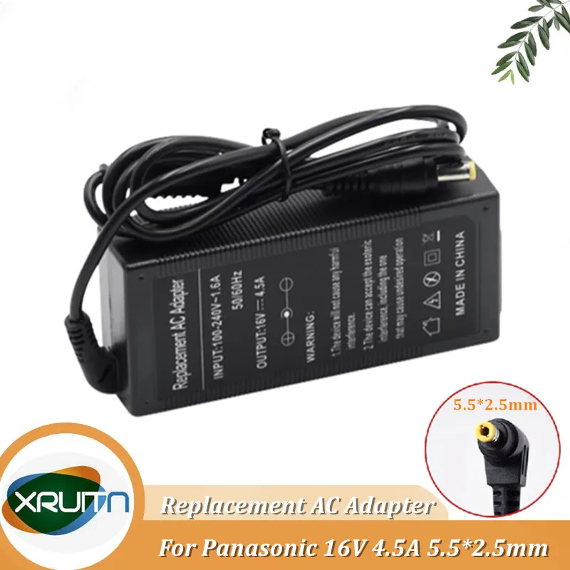 16V 4.5A 72W AC Adapter Charger for Panasonic Toughbook CF-U1 CF-W8 CF-C1 CF-W8E CF-R6 CF-W CF-W2 CF-W4 CF-W5 Power Supply