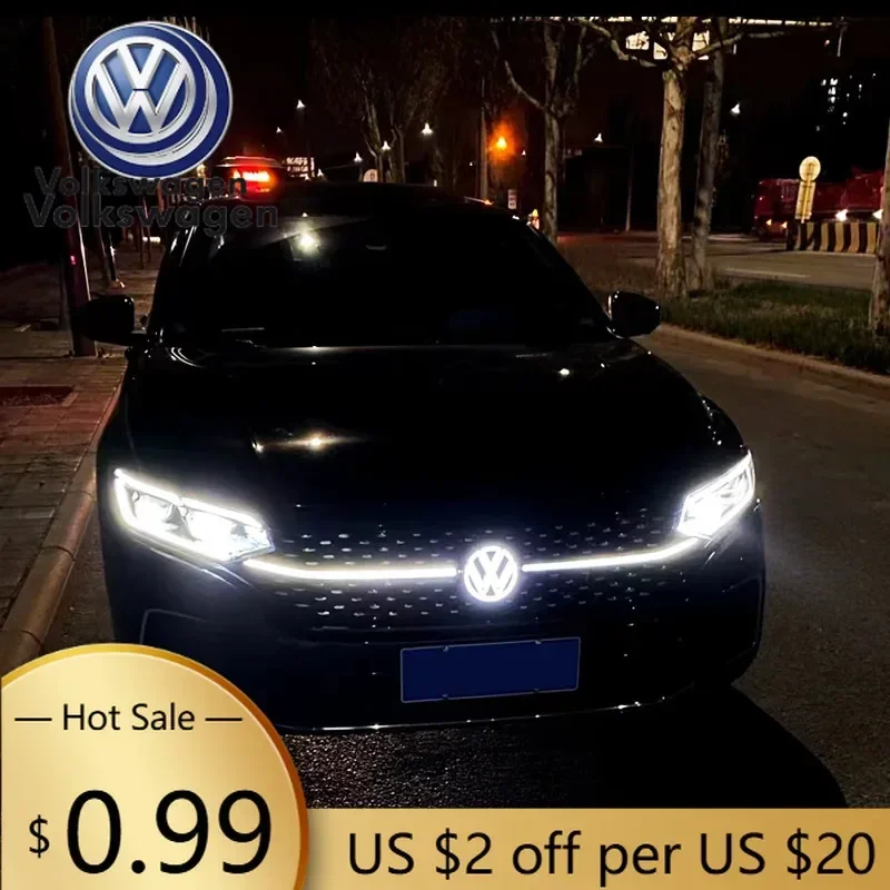 

Эмблемы для VW Volkswagen Jetta MK5 Golf, 1 шт., светящаяся эмблема ACC для всей серии Volkswagen - совместима с Passat, Magotan