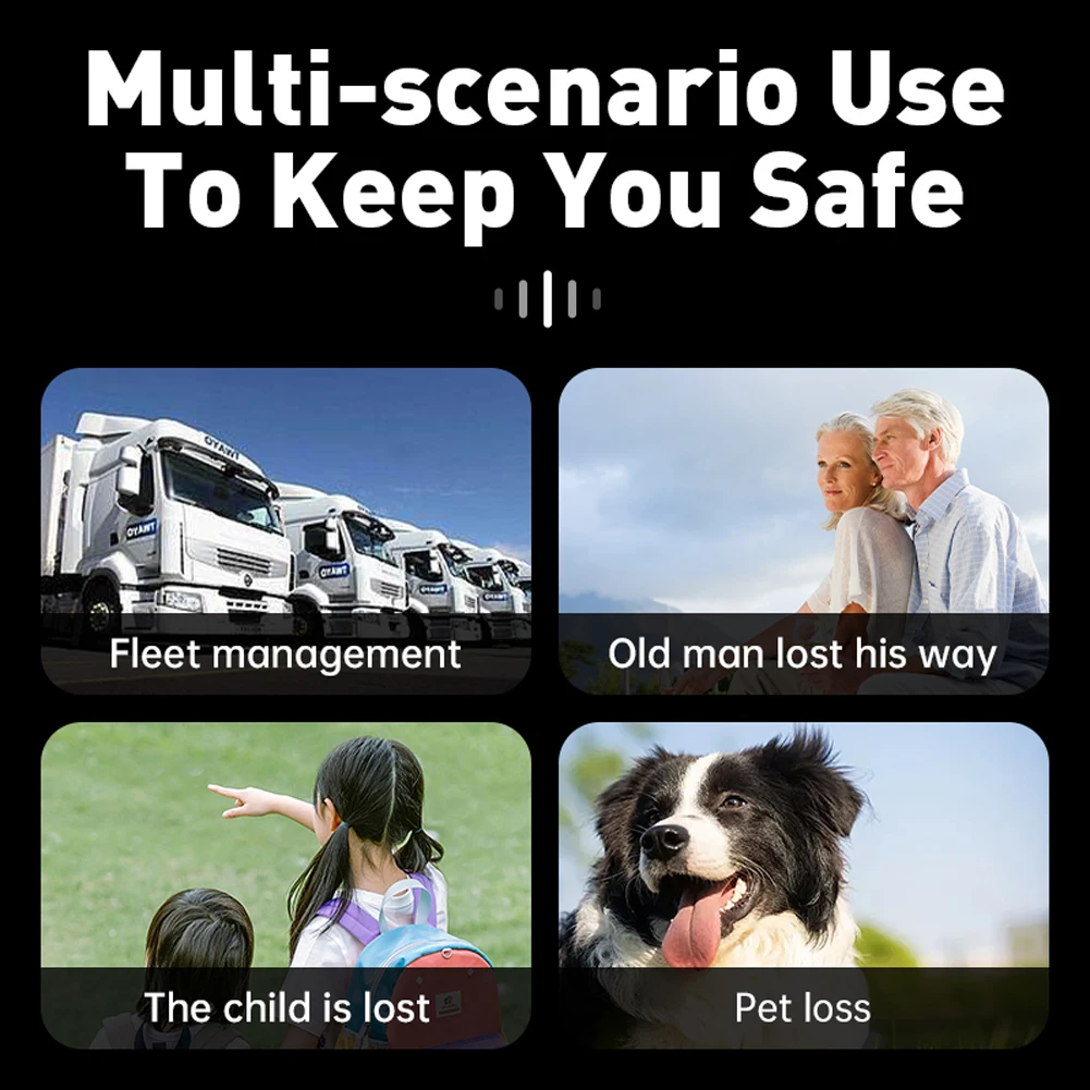 Location Tracker Magnetic Anti-Lost Device Mini Tracking Device Pet Vehicle Lost Tracker Pet Kids Bag Wallet Tracking