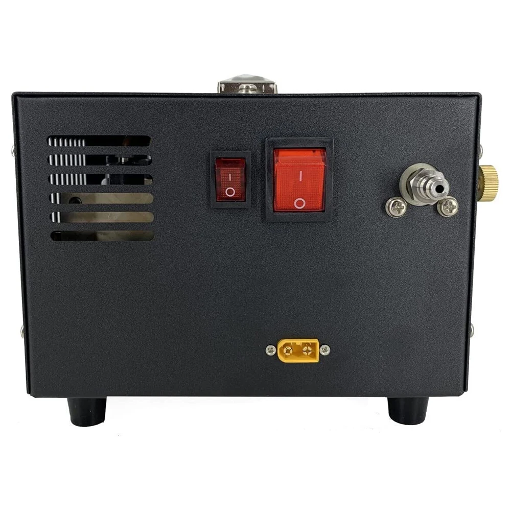 4500PSI Electric High Pressure Air Compressor Outdoor Air Compressor with Barometer Intelligent Portable Air Compressor Pump