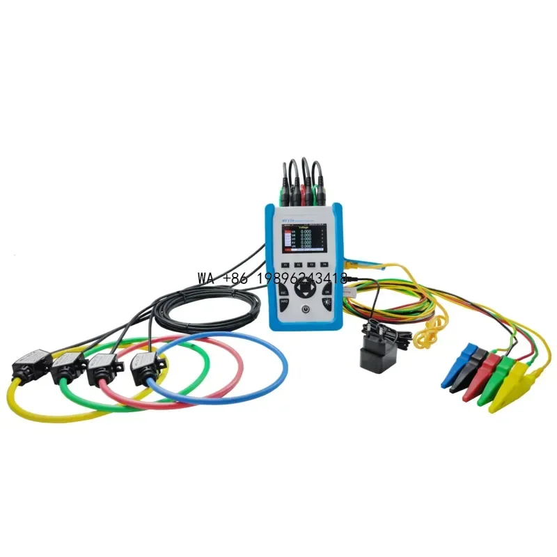 Wmwmnu for ME440 Handheld 32GB Data Logger Ethernet LAN Current Electrical Parameters Measuring Instruments Rogowski Clamp