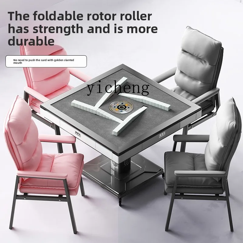 Roller Coaster Mahjong Machine Automatic Household Bass Folding Mahjong TableD18