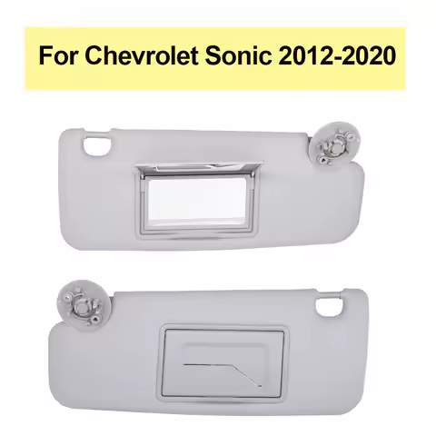 Sunvisor With Mirror Visor For Chevrolet Aveo Spark Daewoo Matiz Chevy Sonic 2012-2020 Sun Shield Car Left Right Side Sunshade