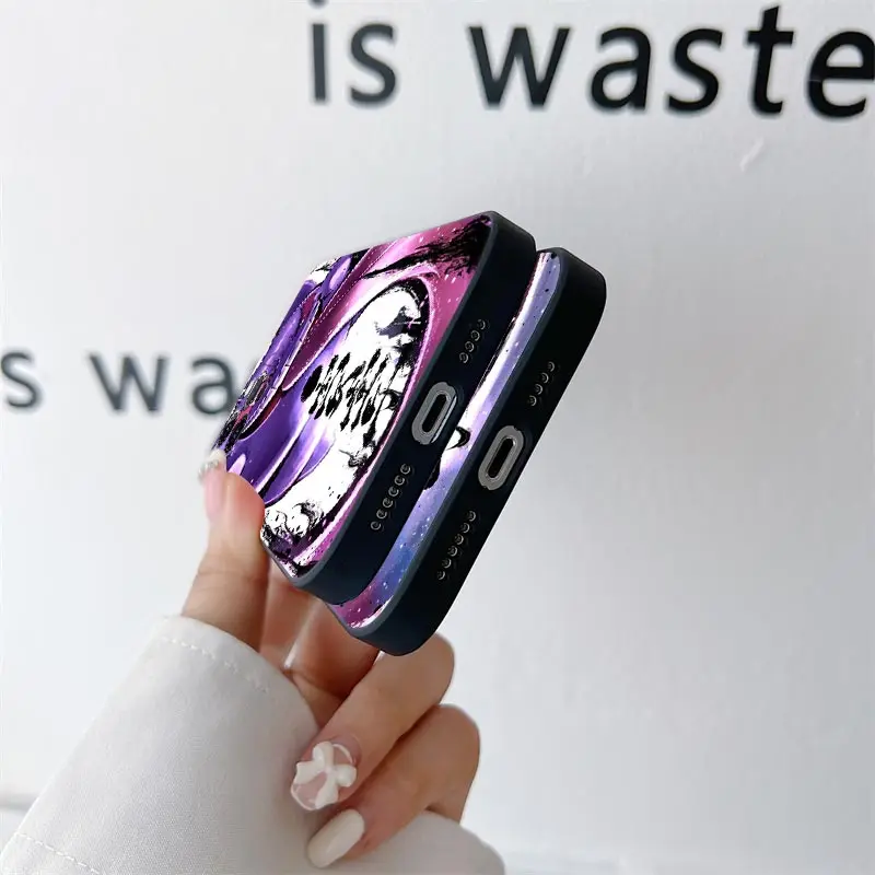 Pokemon Gengar Sylveon Anime Phone Case for iPhone 11 15 Pro Max Case Coque 14 Plus 13 Pro 12 Mini 11 X XR 7 8 SE TPU Soft Cover