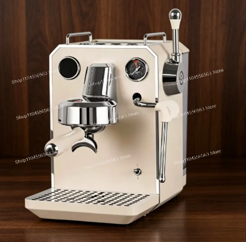 20Bar Espresso Coffee Machine with Grinder & Milk Frother Semi Automatic Cappuccino Maker 1350W Home Office