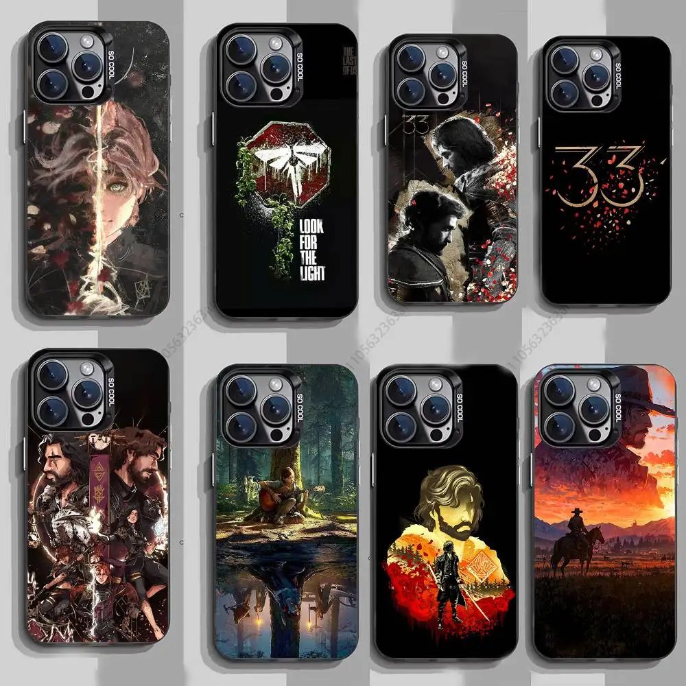 

C-Clair Obscur Expedition 33 phone Case for iPhone 17 11 12 Pro Max Plus Mini Air SE 16e 14 15 16 13 Soft Shell