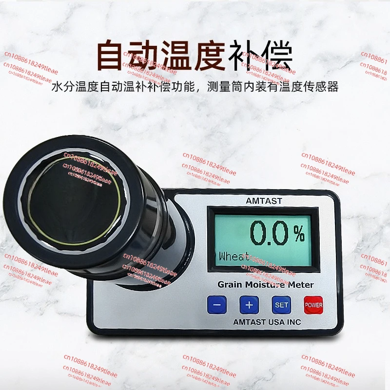 

GM006 Измеритель влажности кофе, какао-зерна, тестер влажности зерна пшеницы, кукурузы, цифровой анализатор содержания воды