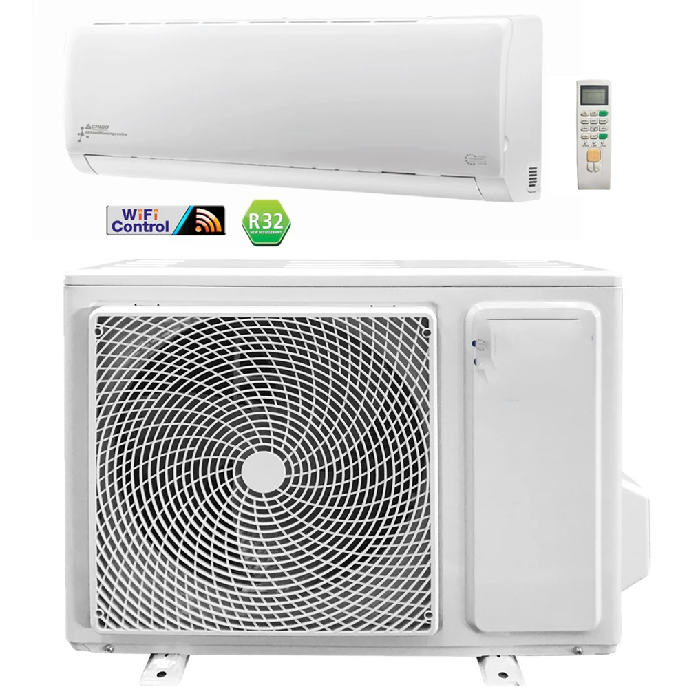 Hisense TCL 1HP Aires acondicionados de sistema de aire acondicionado de aire acondicionado tipo dividido 9000btu Gas R410a R32 EURO 220v