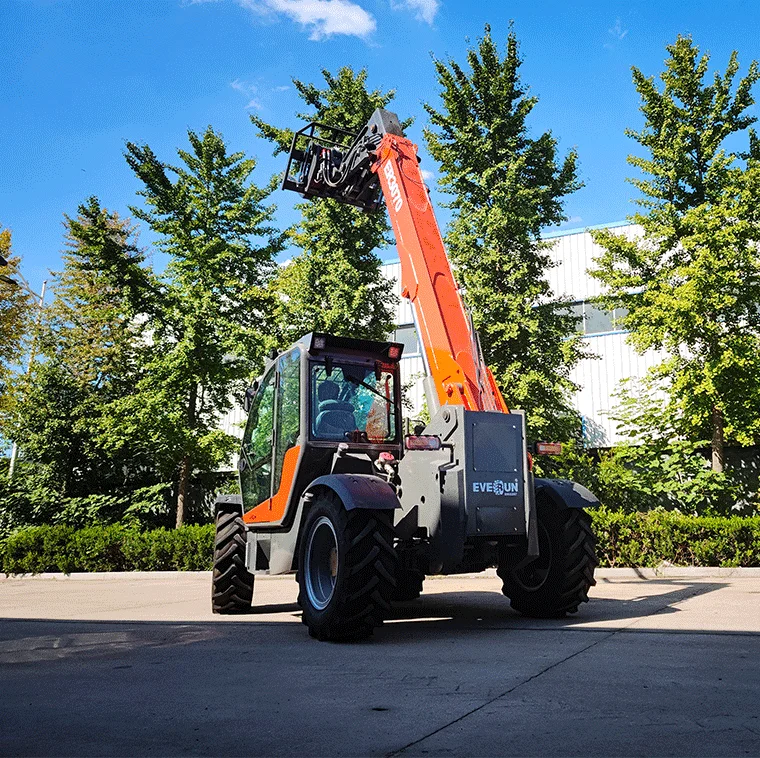 Customized ER3070 Telehandler Telescopic CE EPA Mini Telehandler 3.5 Ton Telehandler Telescopic Forklift Loader