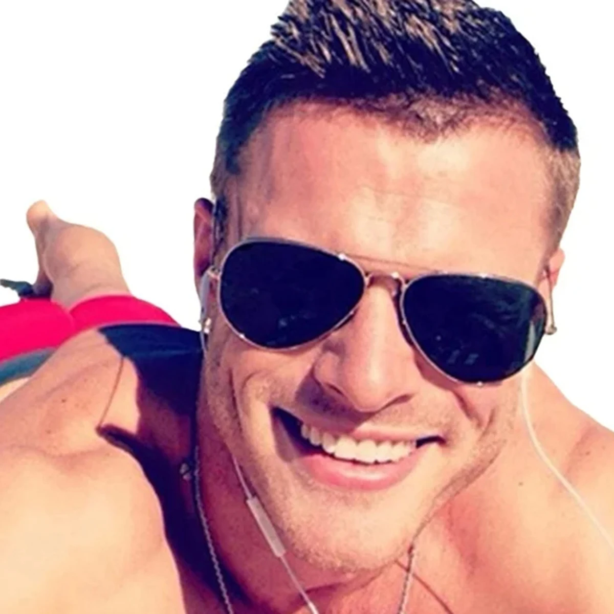 Ready Stock M'sia Original Men Sunglasses UV400 for Travel, Driving, Fashion Aviator Alloy Frame
