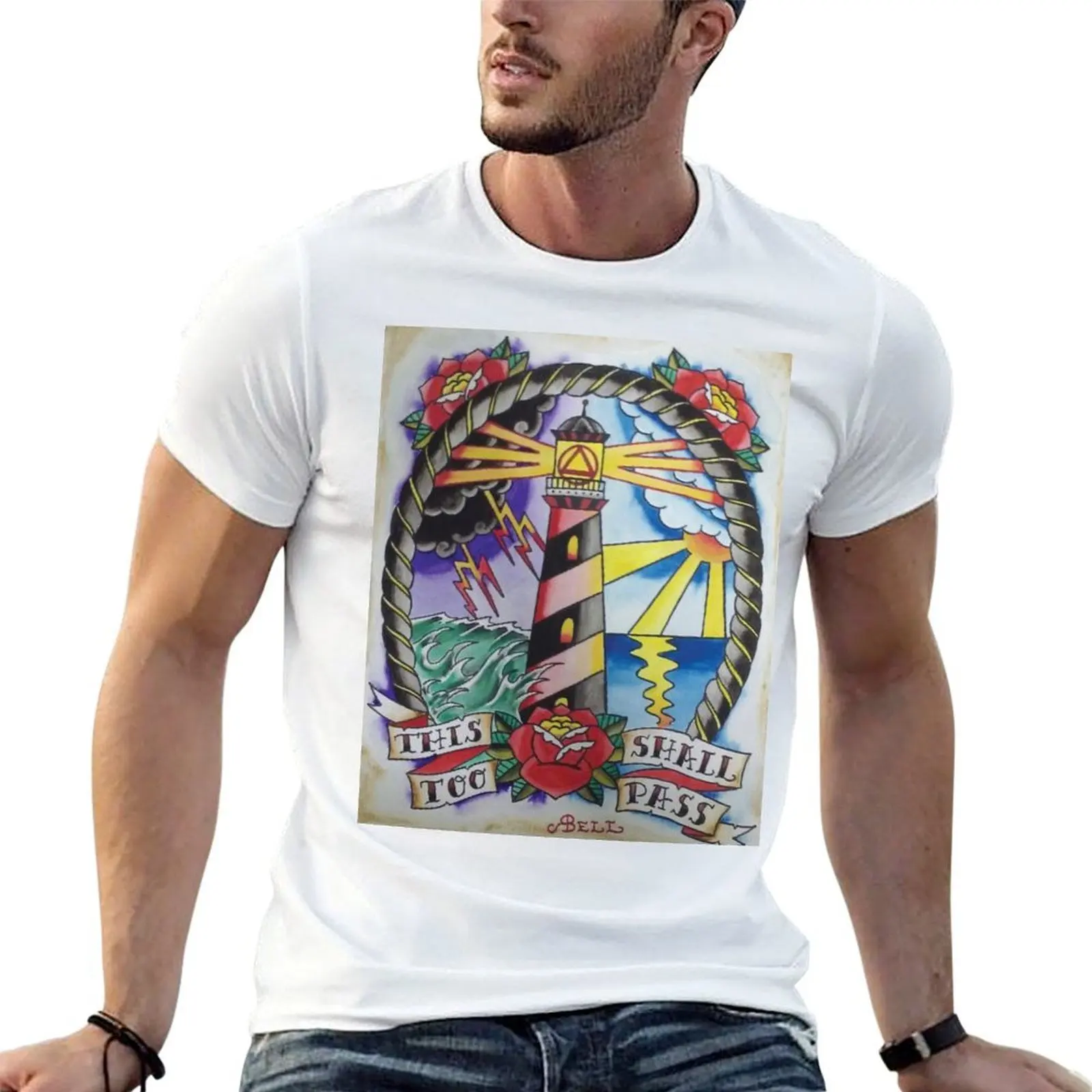 This too shall pass T-Shirt Plus Size Summer Casual T-Shirt