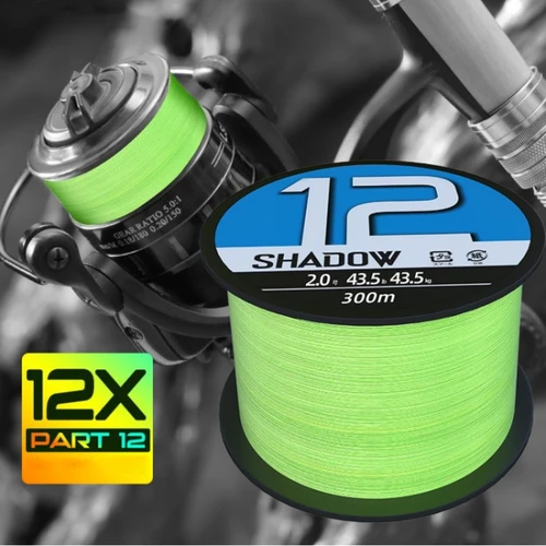 Imagen 2 del producto Línea de Pesca trenzada X12, 12 hebras, 1000M, 500M, 300M, Japón, 14LB-80lb, multifilamento pesca accesorios de pesca pesca accesorio pesca accesorios mar hilo trenzado pesca hilo de pesca herramientas de pesca