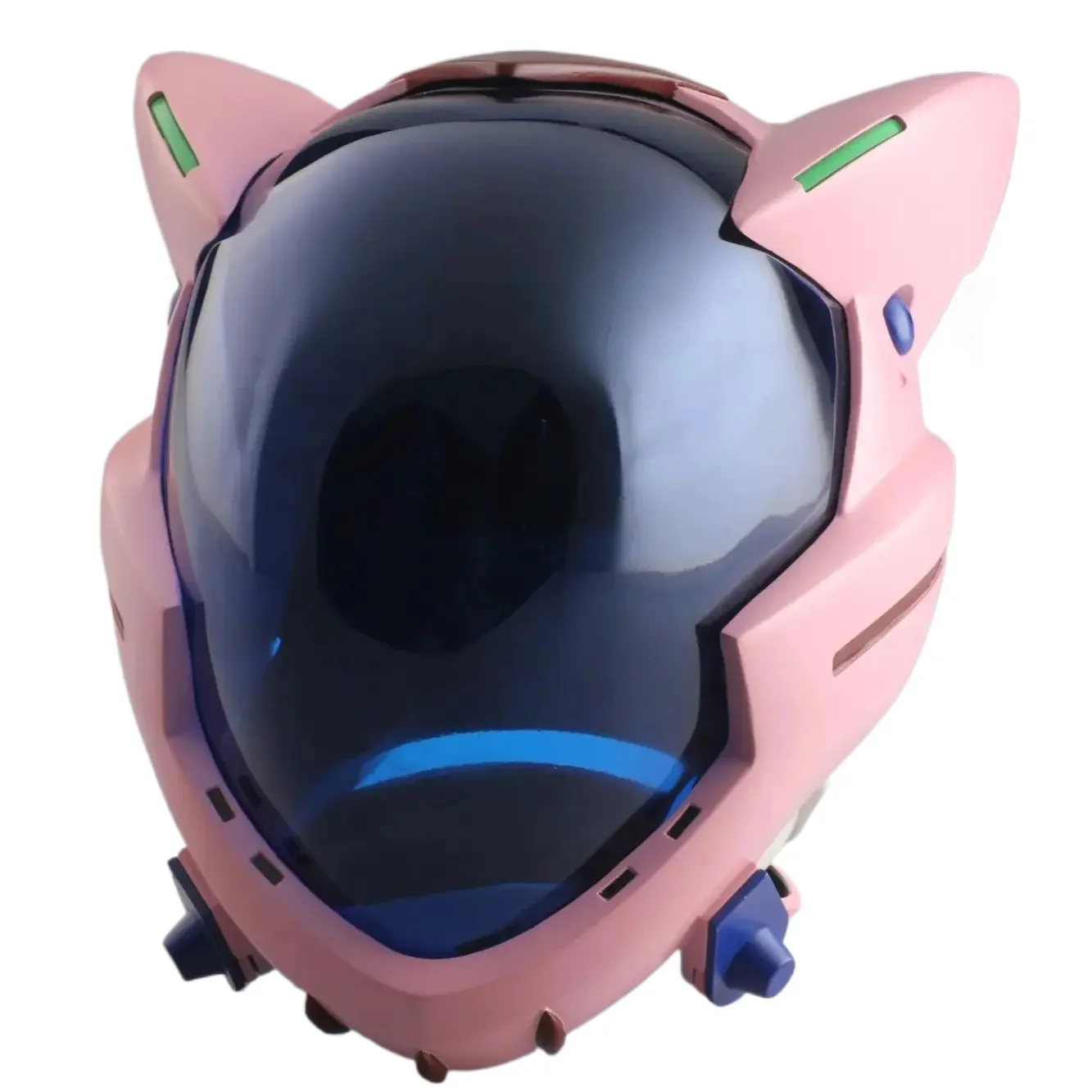 

Anime Asuka Cosplay Mask Langley Soryu Cosplay Helmet Anime Game Punk Makinami Illustrious Accessories Party Props Mask