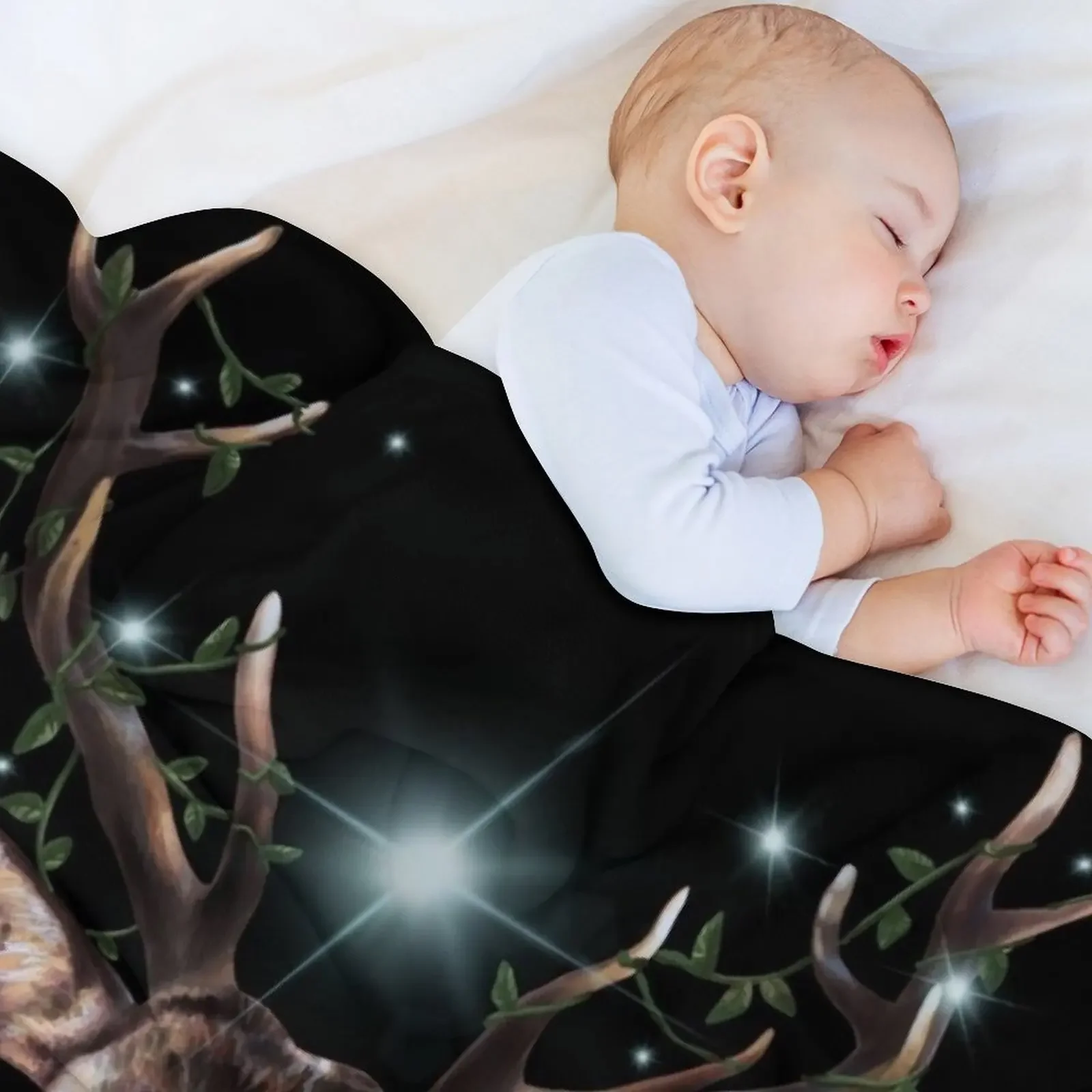 Hirsch decke schwerer Anime für Sofa decken