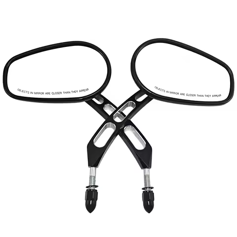 Rear View Side Mirror Accessories Fits For Harley Touring Road King XL 883 Sportster Fatboy Dyna FXDF FLSTF Softail Motorcycles