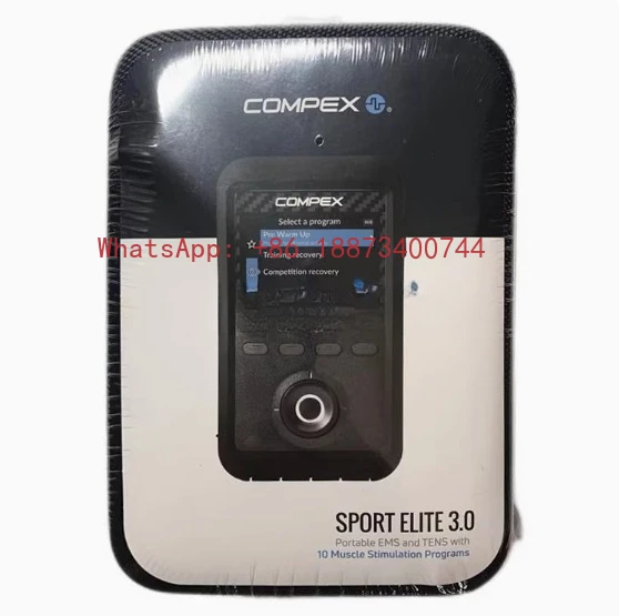 Compex Sport Elite 3.0 Strength Endurance Training Muscle Relaxation Recovery Portable Electrical Stimulator