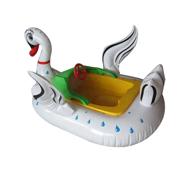 Children Electric Motor Boat Battery Inflatable Bumper Boat For Swimming Pool