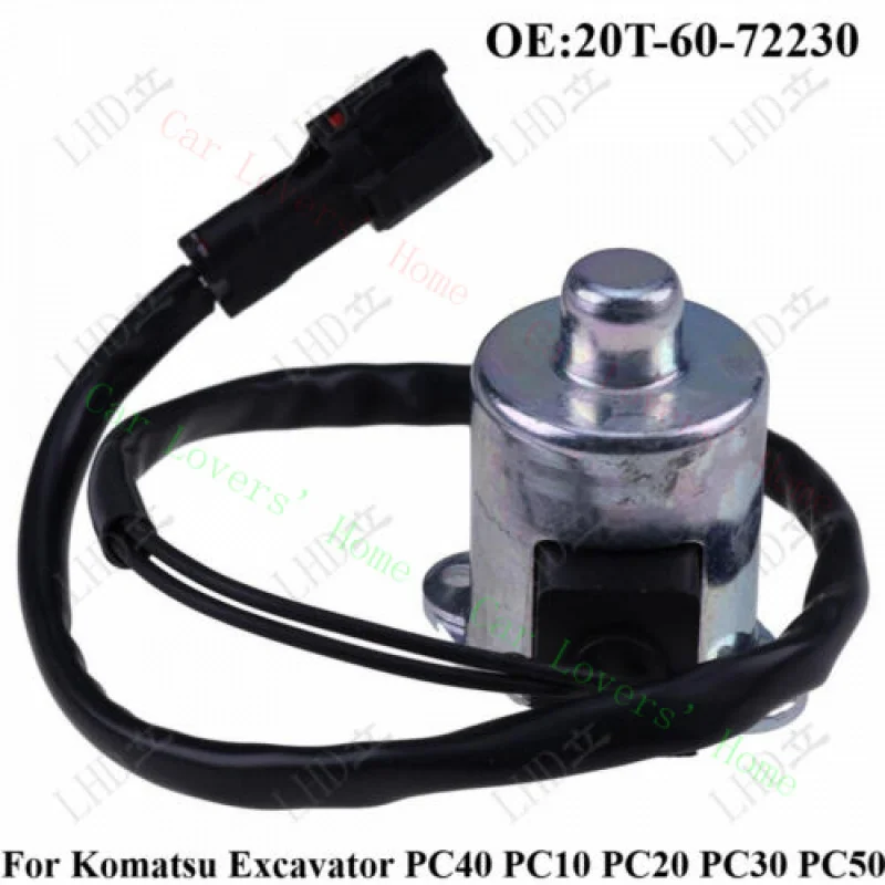 

A+ Solenoid Valve 20T-60-72230 For Komatsu Excavator PC40 PC10 PC20 PC30 PC50