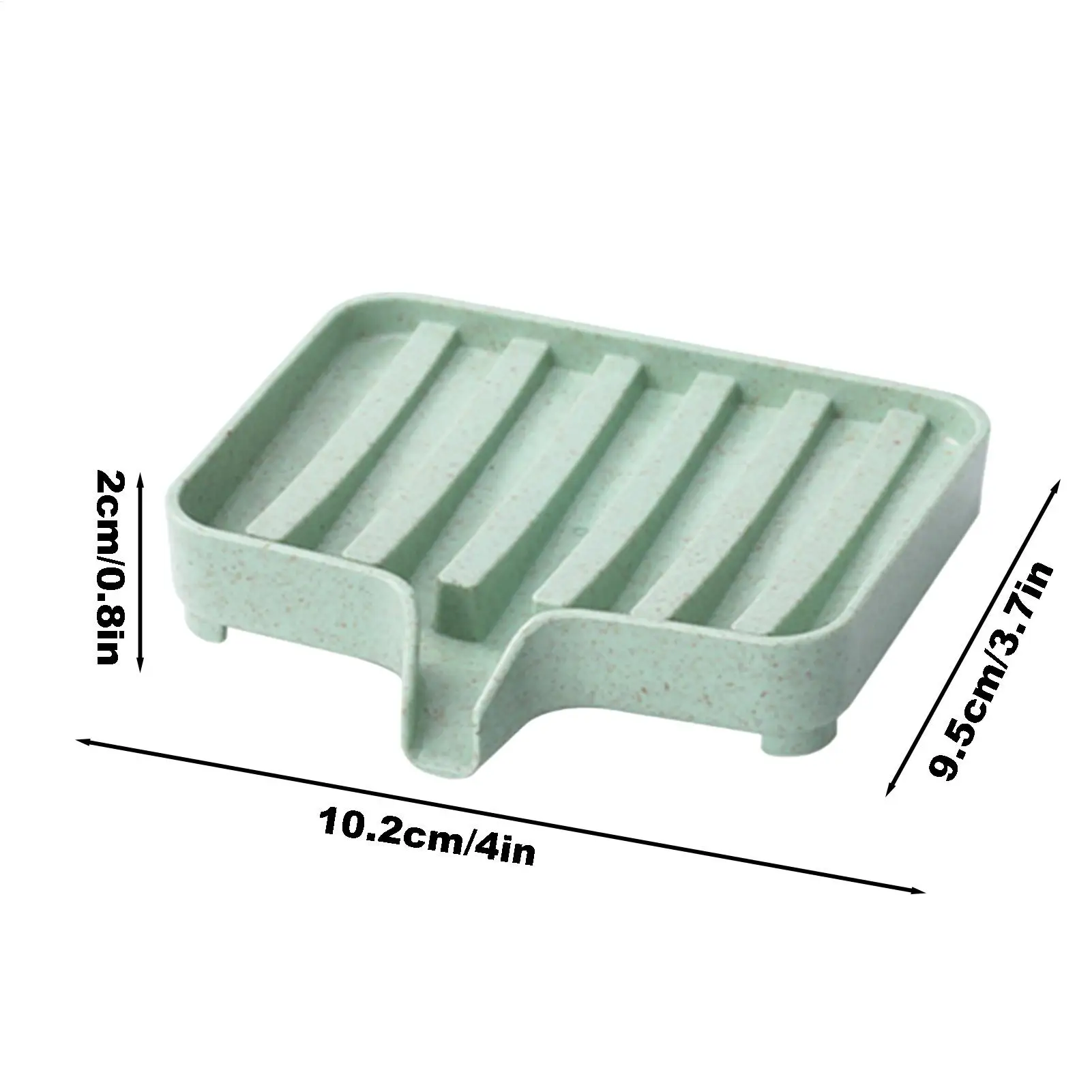 Bathroom Accessories Soap Dish Self Draining Creative and environmentally friendly wheat straw bathroom soap holder view 6