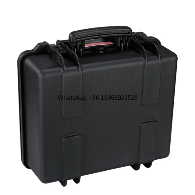 tool box with wheel  hard protective case with foam plastic waterproof case foam gun case