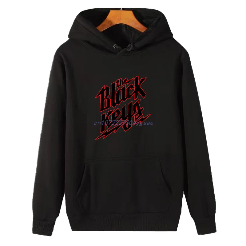 أزياء الشتاء أساسيات هوديي المفاتيح السوداء أزياء مقنعين البلوز البلوزات الجديدة بلوزات سميكة سترة رجل هوديي #5