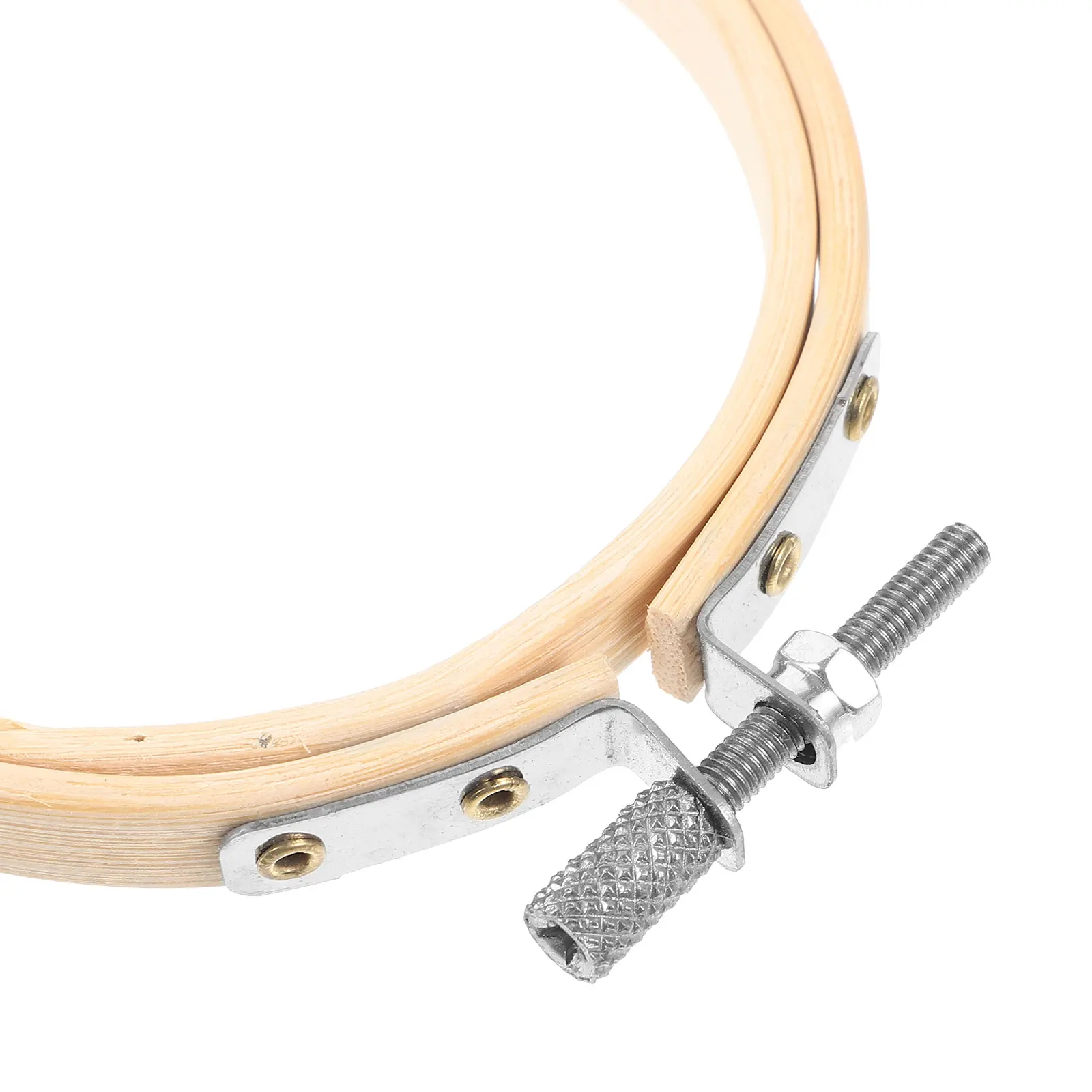 

1pc 34Cm Bamboo Embroidery Hoop Frame Kit Diy Cross Stitch Sewing Ring For Beginners Wall Decor Crafts Needlework Quilting Set