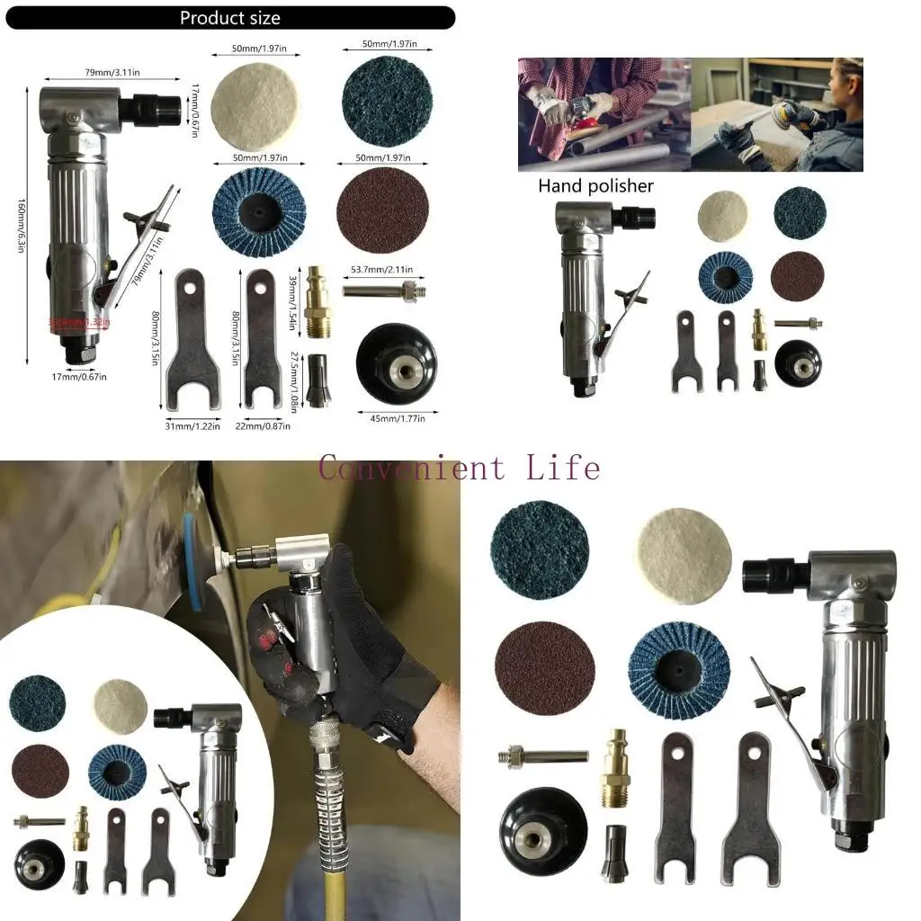 

L1EE Precisions Air Grinder Tool for Deburring Furniture, Welding, Cast Products