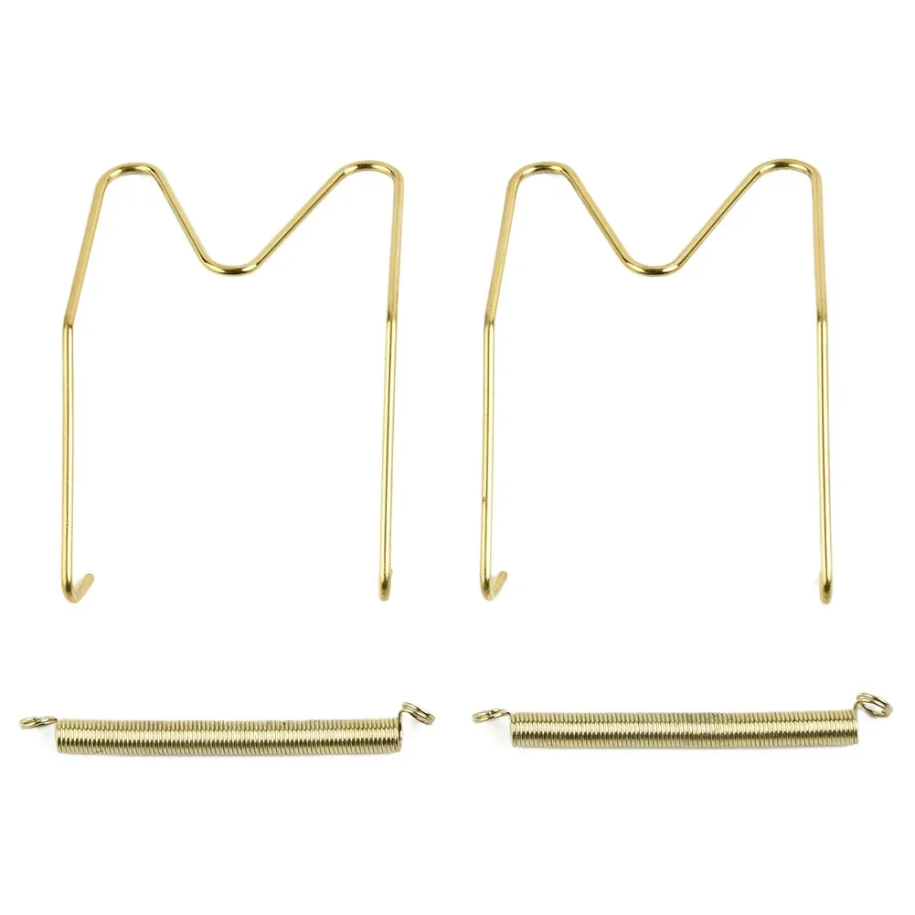 4/5/6/7/8/10/12/14/16 Inch Plate Dish Hangers Holder W-shaped Wall Display Decorative Invisible Spring Hanging Hook Golden