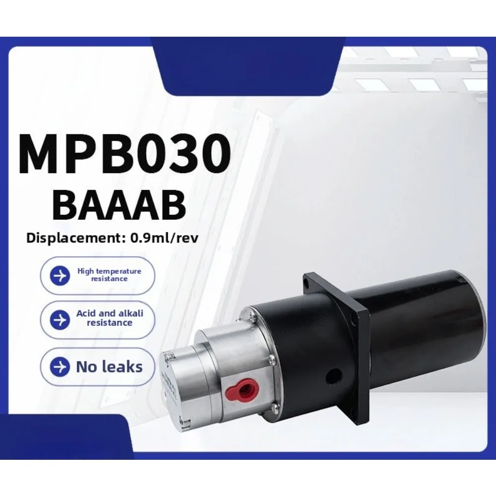 Stainless Steel Self Priming Gear Pump DC for Filling Metering EV Charger Cooling System Circulation
