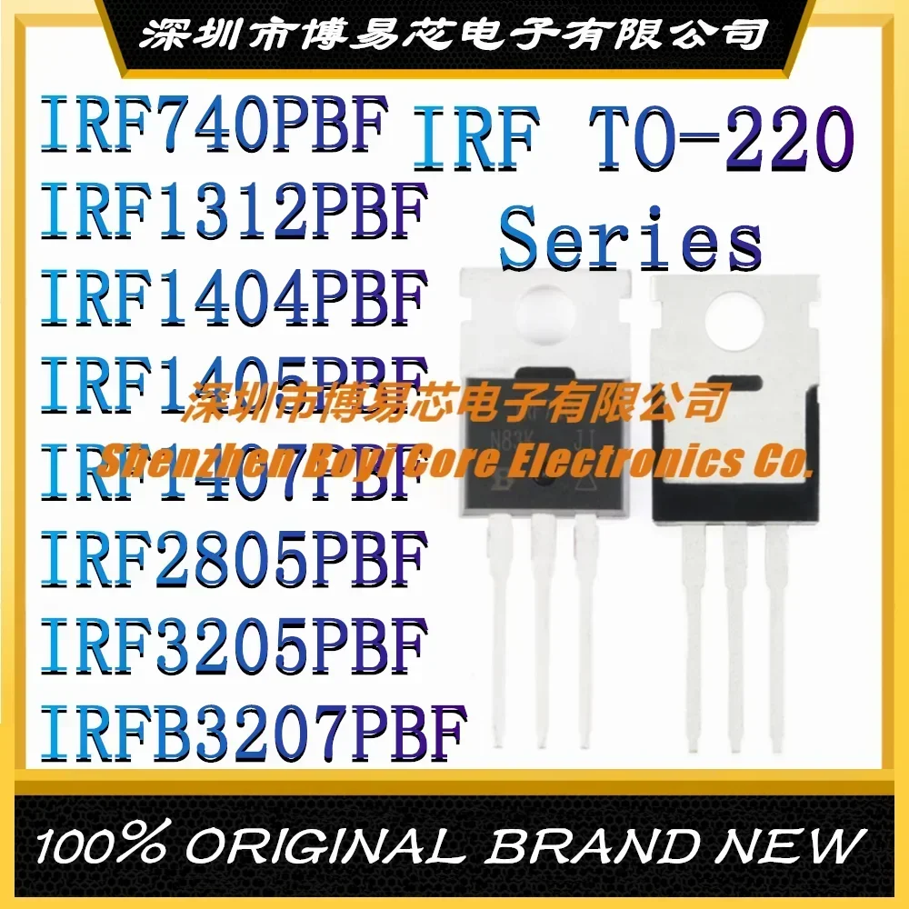 

IRF740PBF IRF1312PBF IRF1404PBF IRF1405PBF IRF1407PBF IRF2805PBF IRF3205PBF IRFB3207PBF 220