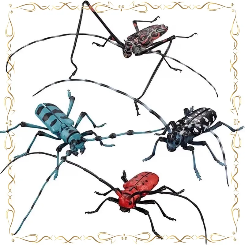 

Gashapon Long-horned Beetle Assembly Model Collection Ornament Action Figure Model Toys