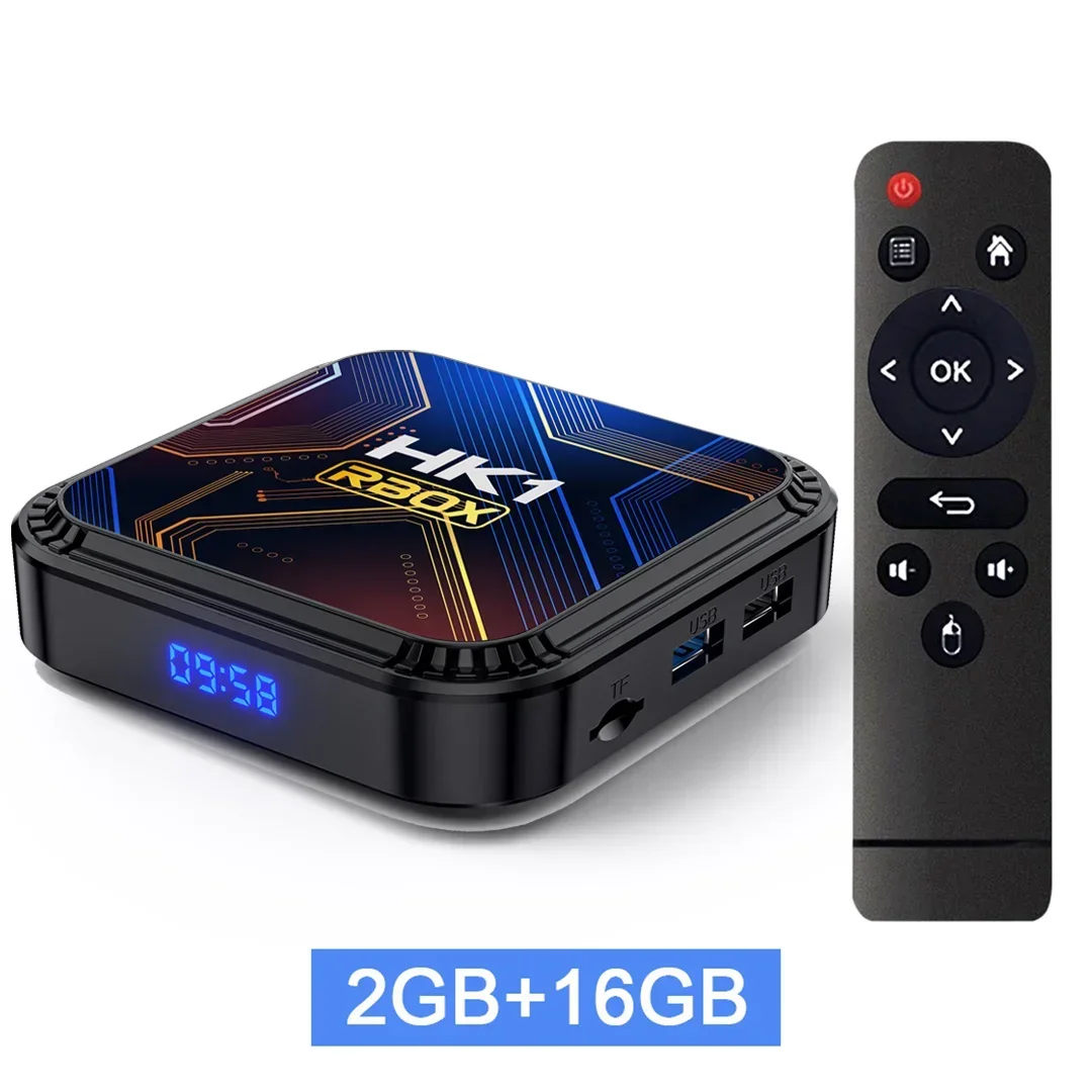 Android 13 TV Box com Assistente de Voz, BT 5.0, Dual WiFi, 100LAN, Suporta Vídeo 8K, 4K, 3D Media Player, RK3528