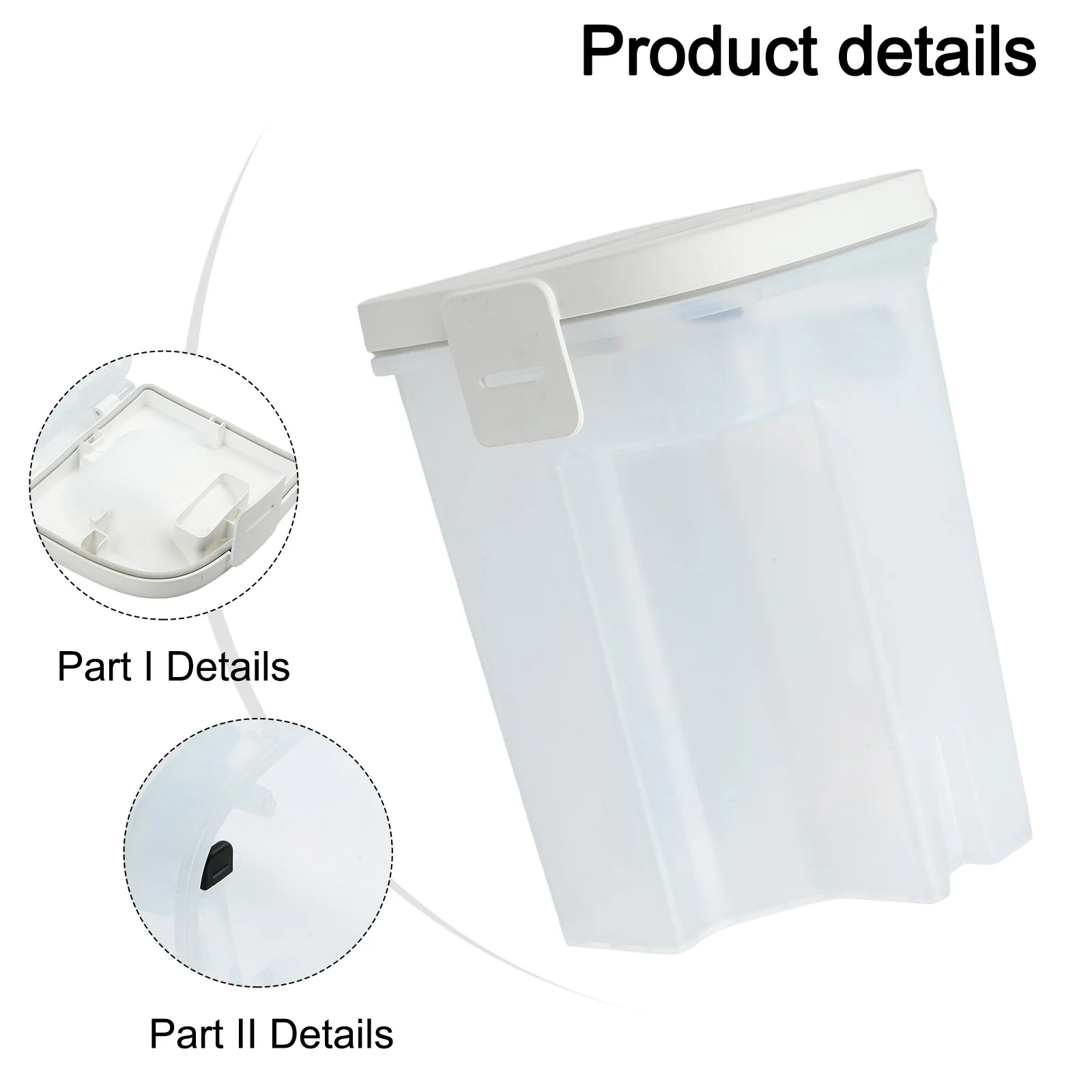 

Mopping And Vacuuming Tool Cleaning Tool Mopping Reservoir AS SHOWN Dirty Water Tank Easily Removable Cooperates With Vacuum