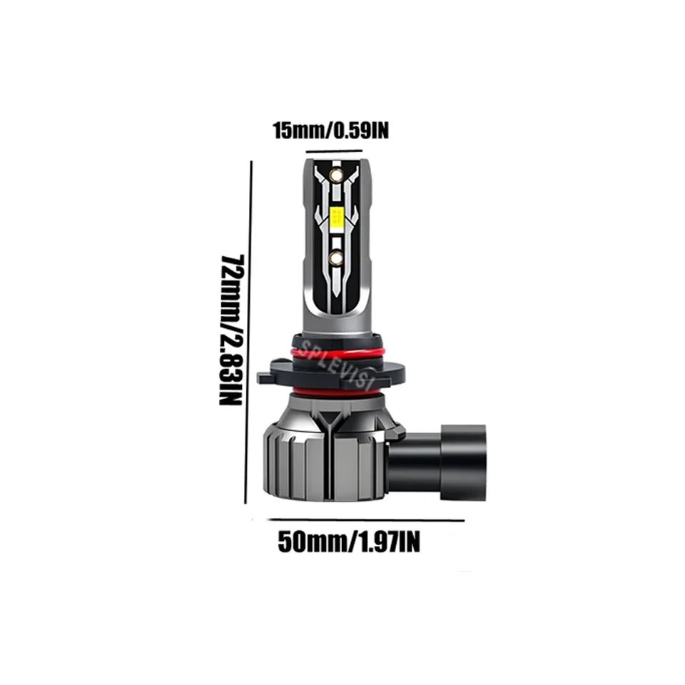 3年間保証 長寿命 静音設計 高ルーメン 9005 ヘッドライト LED ハイビーム レクサス IS250 2010 2011 2012 2013 2015用