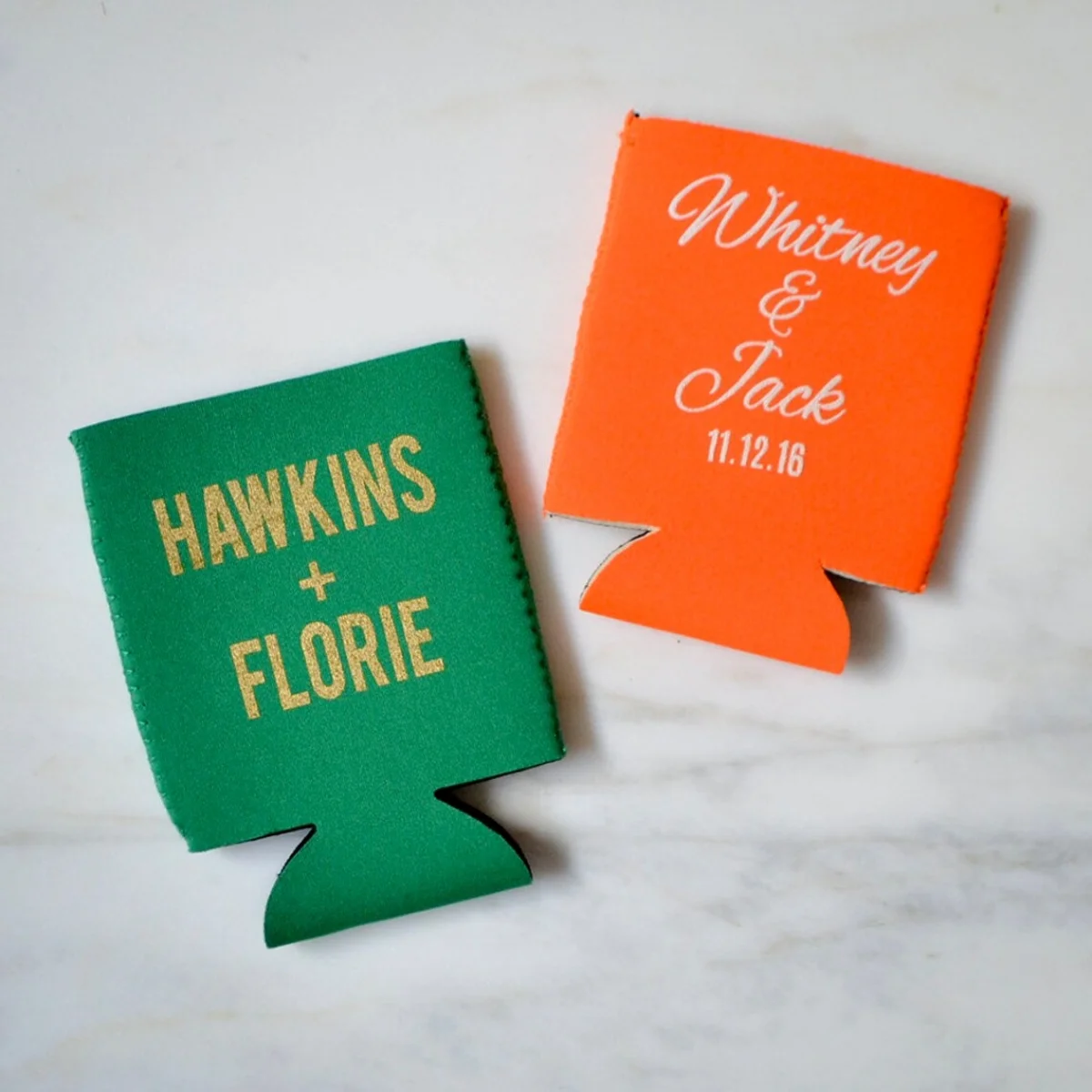 

10/20/30 шт. Охладители для банок с принтом, персонализированные охладители для банок, свадебные сувениры на заказ, сувениры для свадебных банок на заказ,