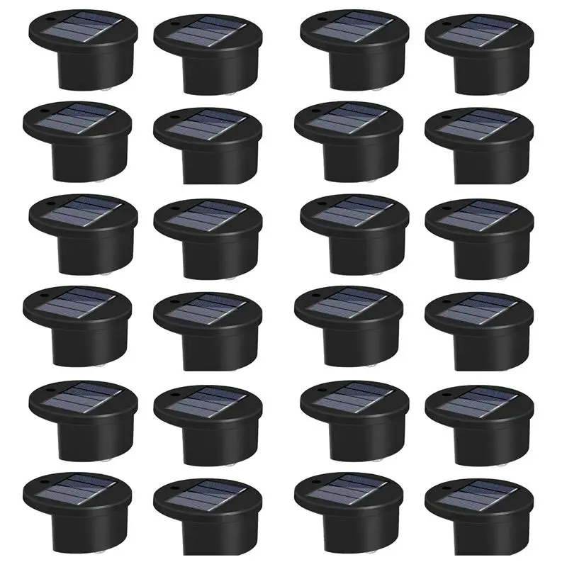 

24 шт. солнечных светильников для бассейнов, для наземных и встраиваемых бассейнов, водонепроницаемые беспроводные украшения для бассейнов