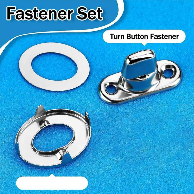 A98E-160 Sets Marine Grade Twist Lock Fasteners Turn Button Eyelet And Stud, For Canvas Fastener Turn Buttons