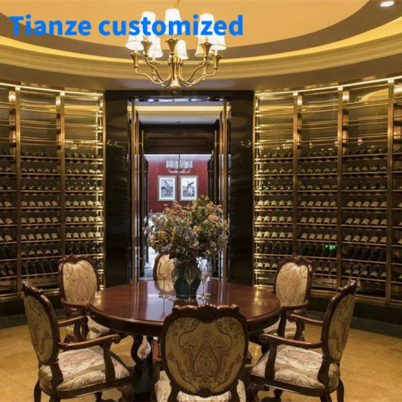 [Customized]modern wine cabinet wall mounted wine rack wire wine display rack