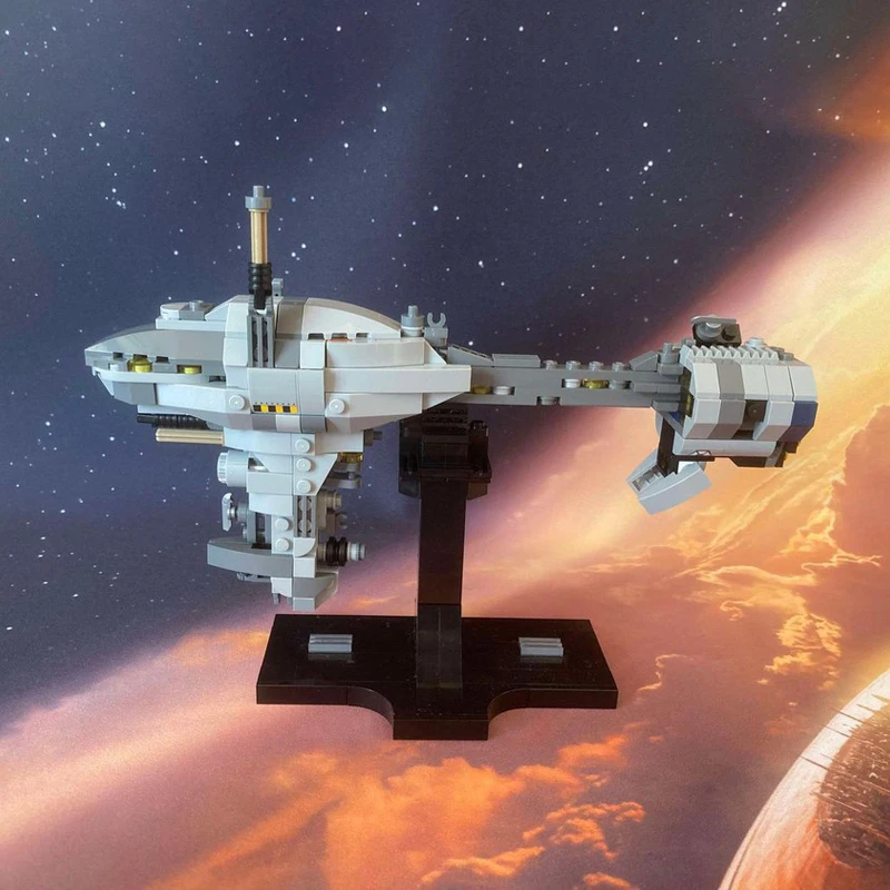 

MOC Nebulon-B escort Frigate Midi Scale Invisible Hand Starship Modifications Model DIY Assembled Building Blocks DIY Toys Gifts