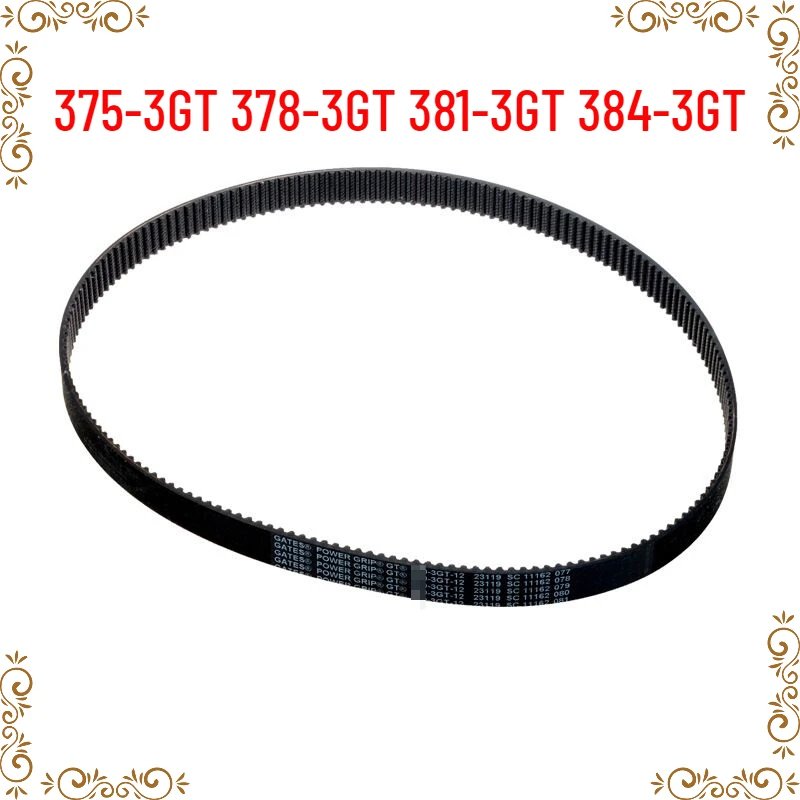 

375-3GT 378-3GT 381-3GT 384-3GT Drive Belt Timing Belt Toothed Belt V-belt Water Tower Belt