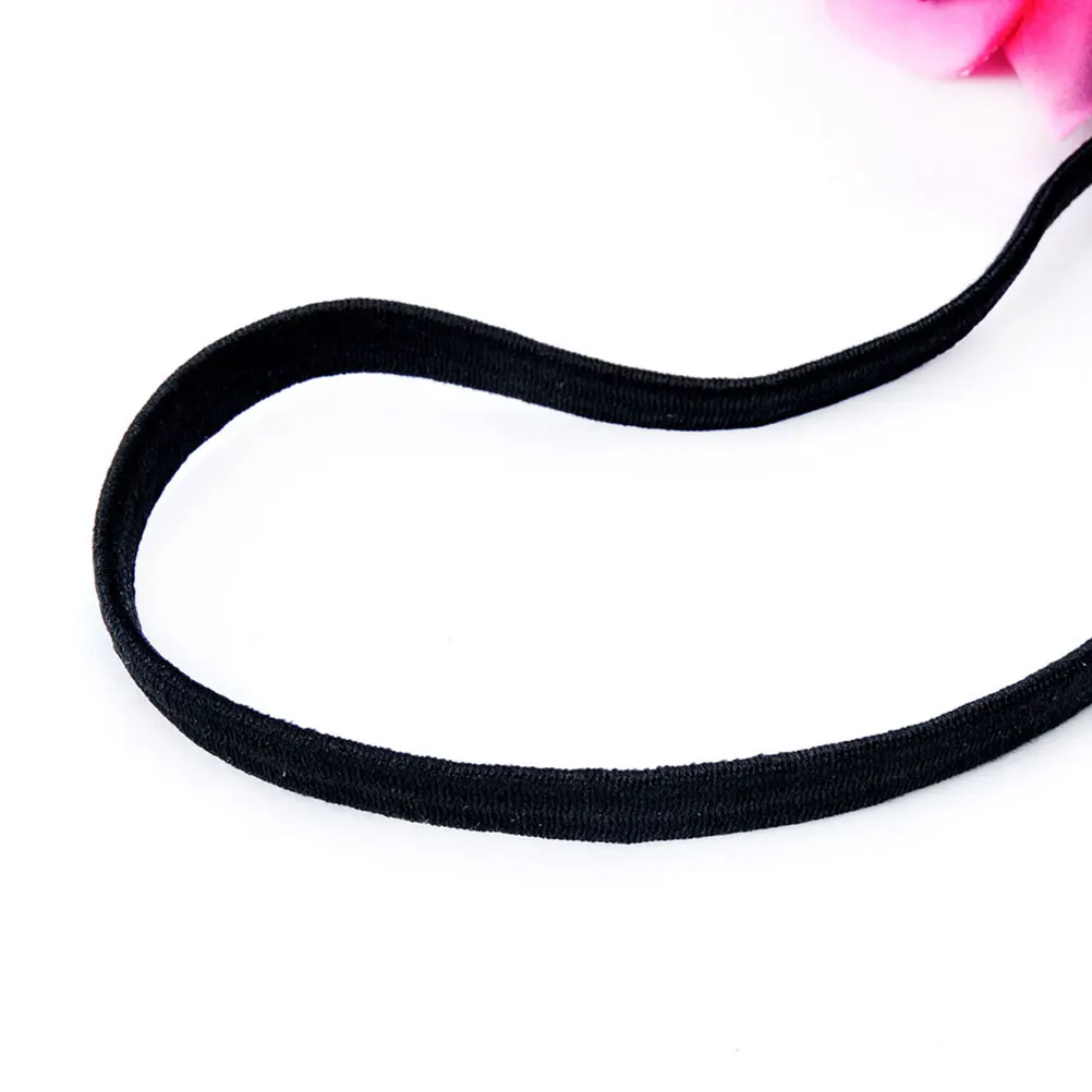 

Rose Hair Hoop 7cm Elegant Flower Design Wedding Bridal Garland Accessories Long Lasting Lightweight Comfortable Party Prom